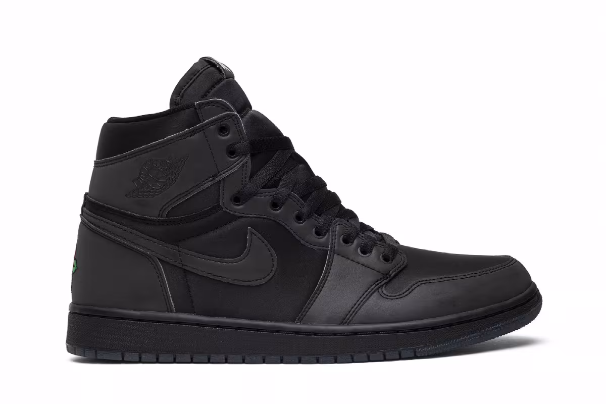 Rox Brown x Women's Air Jordan 1 High OG Black, view 2