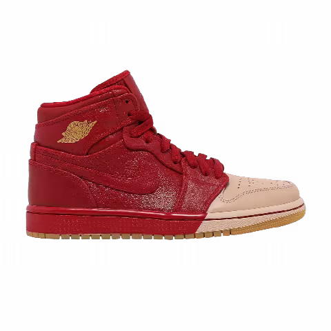 Wmns Air Jordan 1 Retro High Premium 'Dipped Toe - Red'