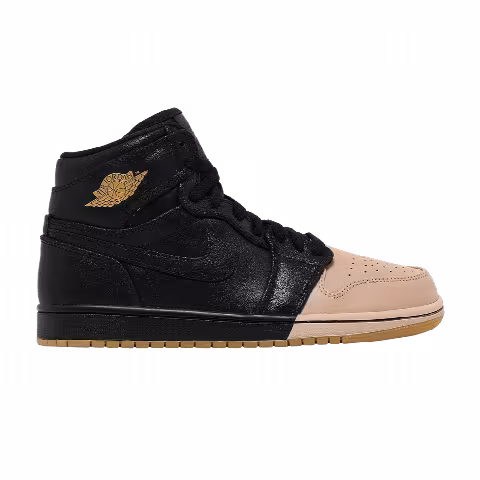 Wmns Air Jordan 1 Retro High Premium 'Dipped Toe - Black'