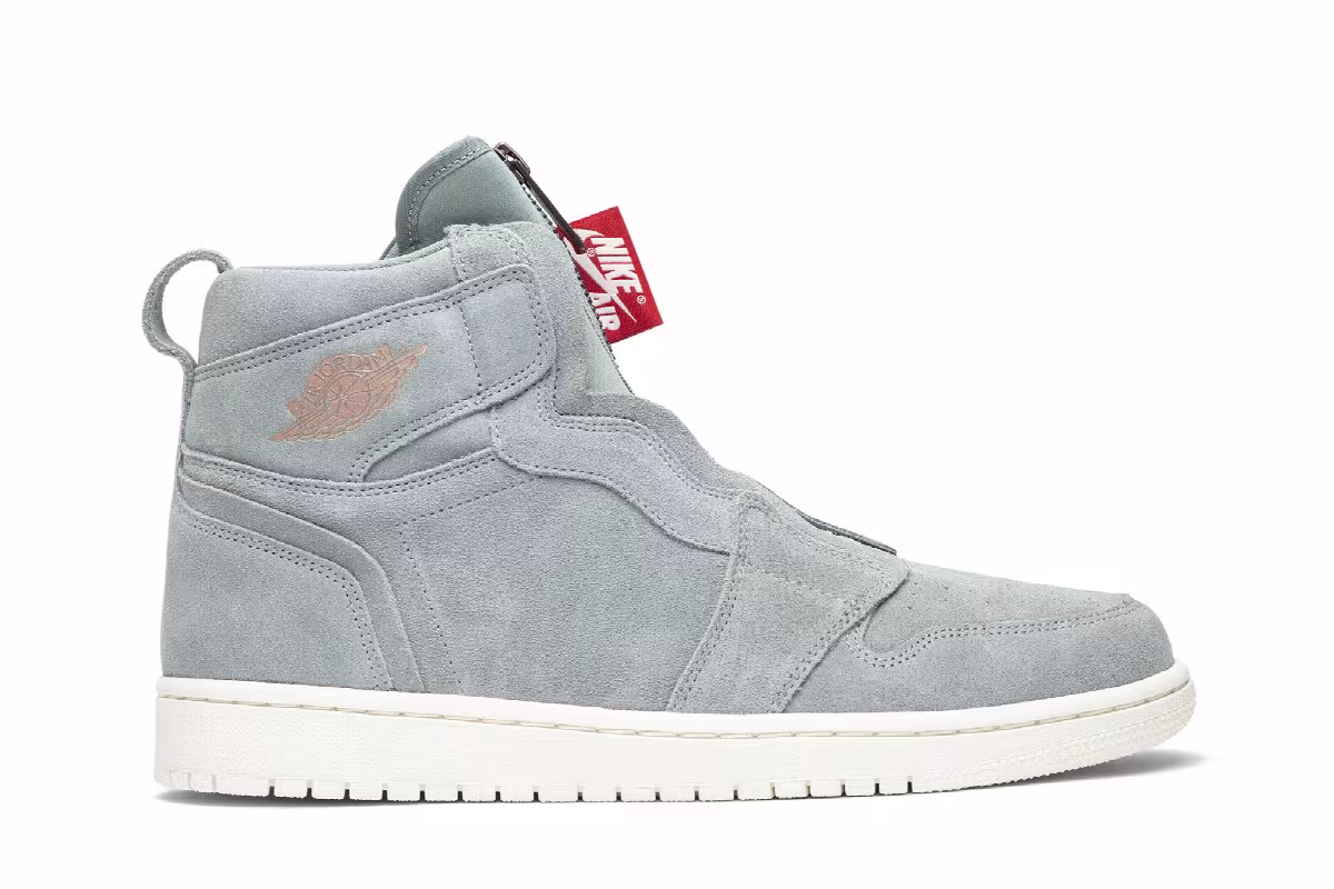 Women's Air Jordan 1 High Zip Mica Green, view 2