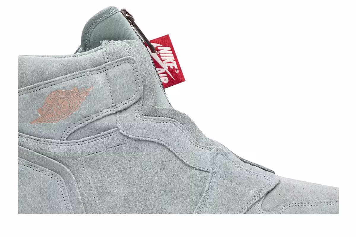 Women's Air Jordan 1 High Zip Mica Green, view 3