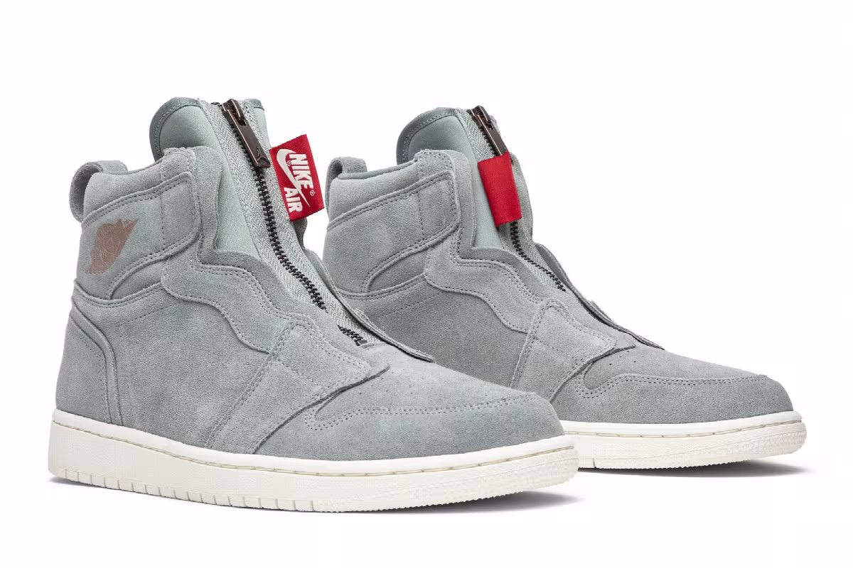 Women's Air Jordan 1 High Zip Mica Green, view 9