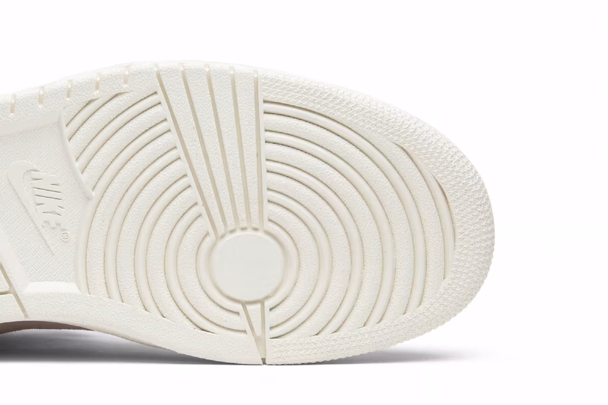 Women's Air Jordan 1 High Zip Partical Beige, view 6