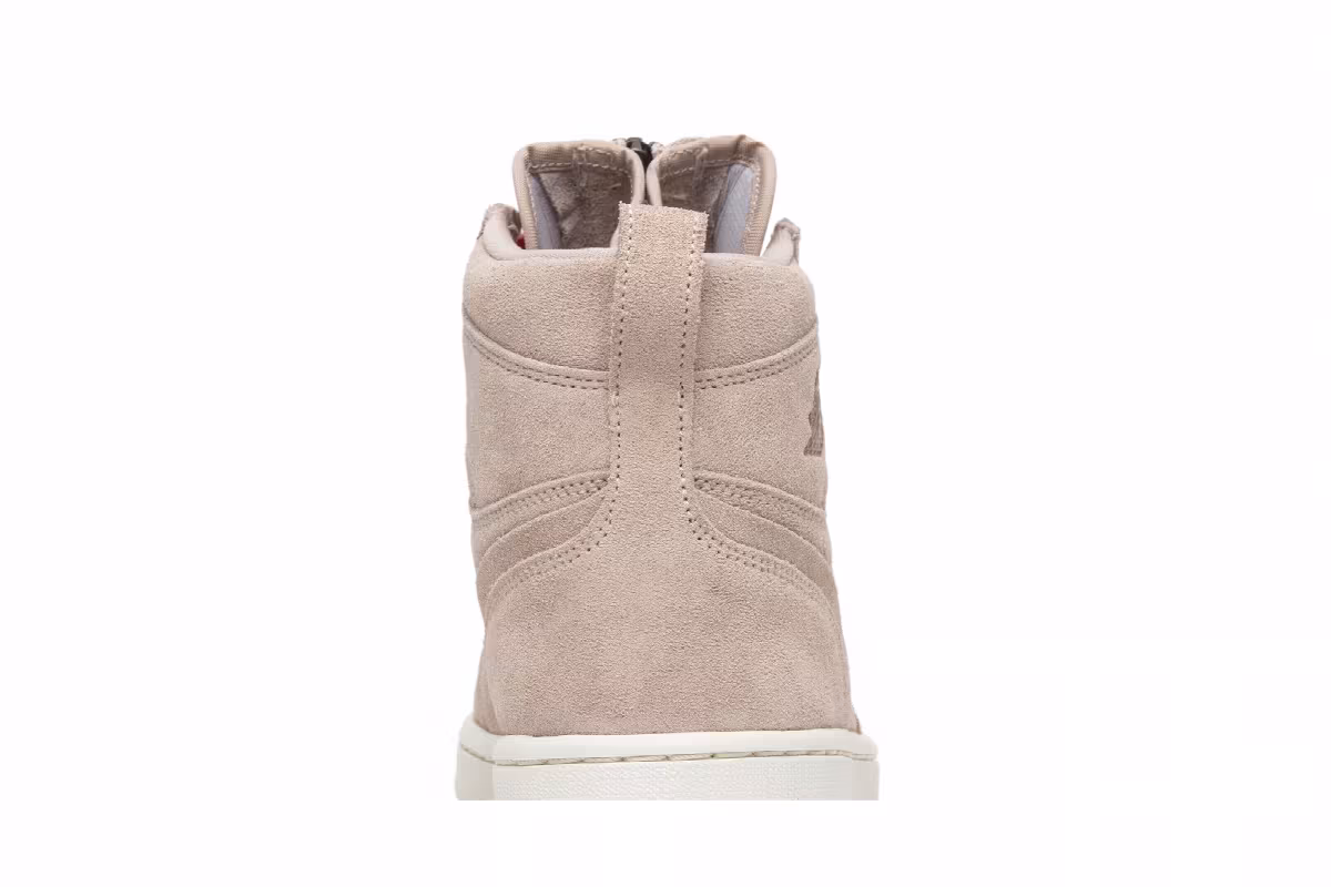 Women's Air Jordan 1 High Zip Partical Beige, view 8