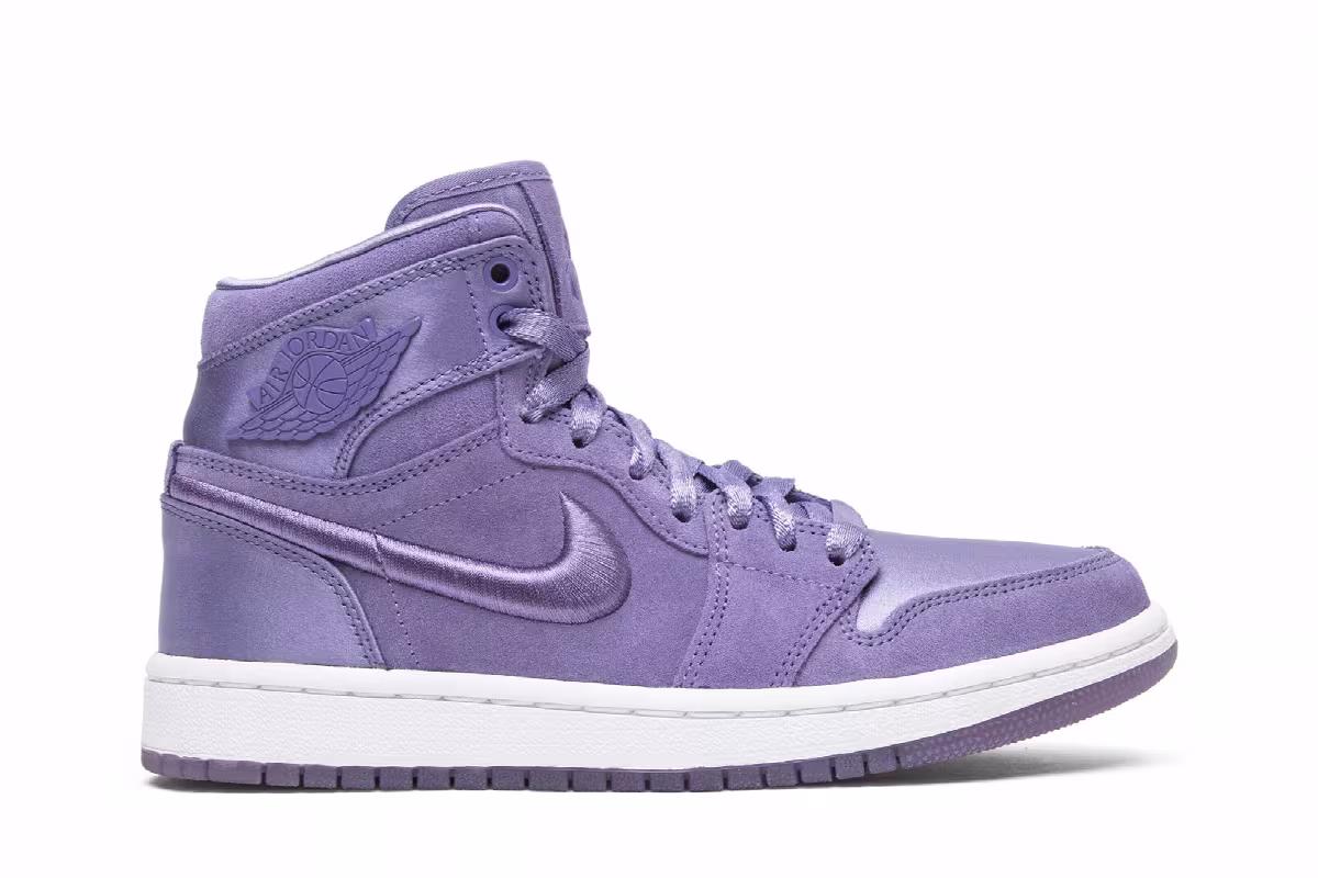 Women's Air Jordan 1 High Season of Her: Purple Earth, view 2