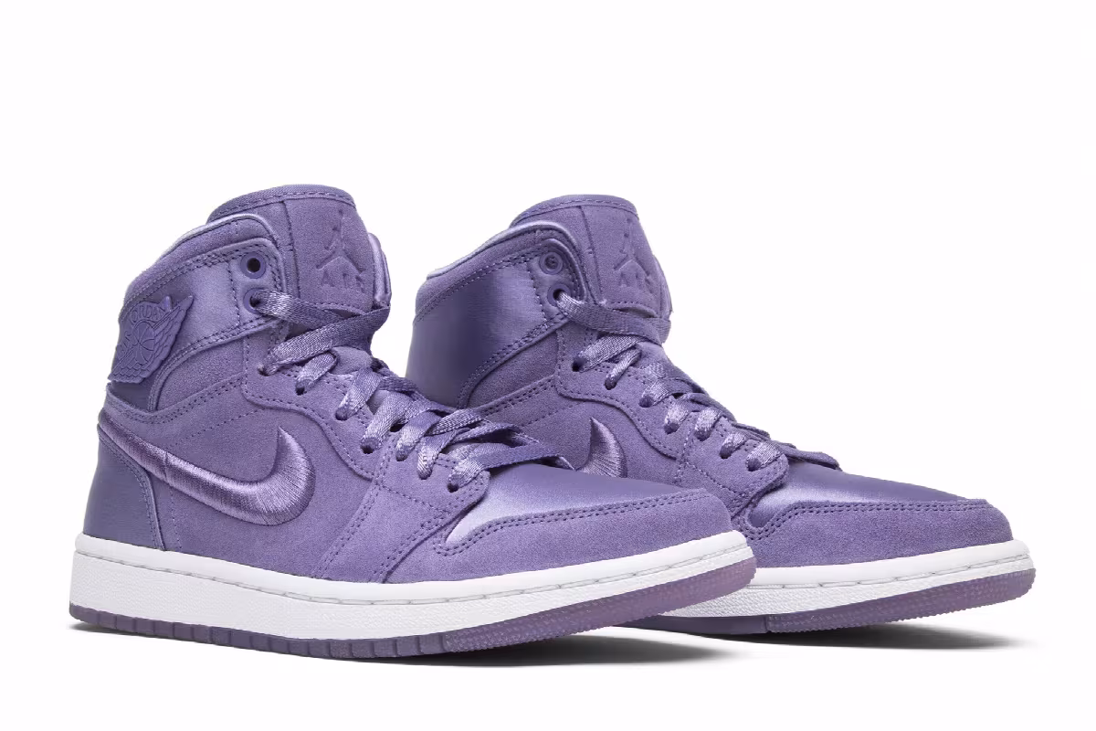 Women's Air Jordan 1 High Season of Her: Purple Earth, view 9