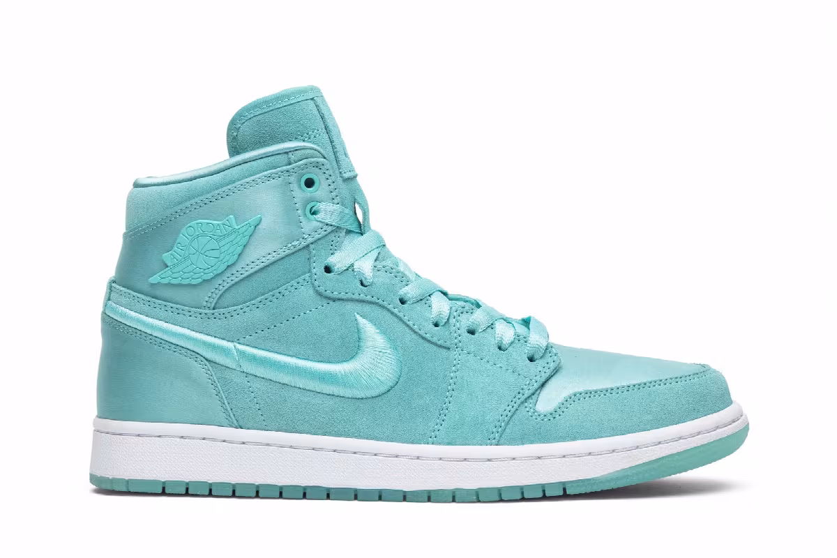 Women's Air Jordan 1 High Season of Her: Aqua, view 2
