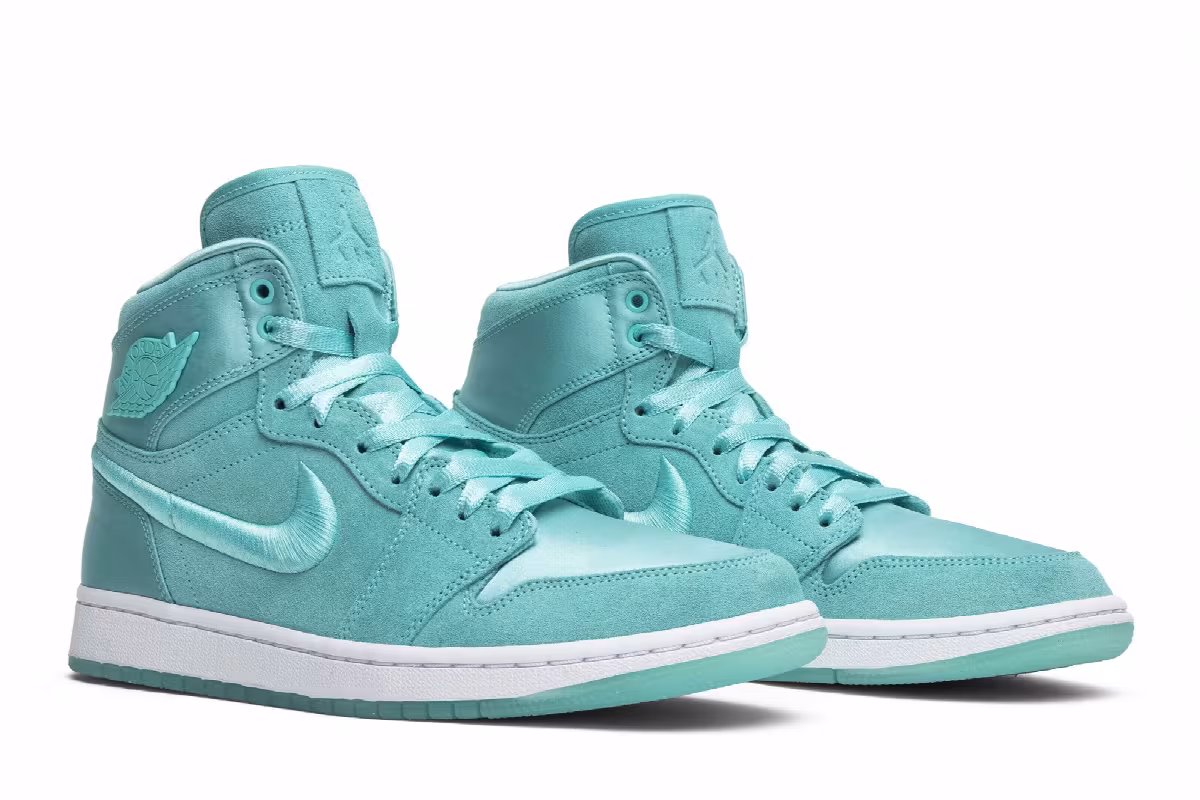 Women's Air Jordan 1 High Season of Her: Aqua, view 9