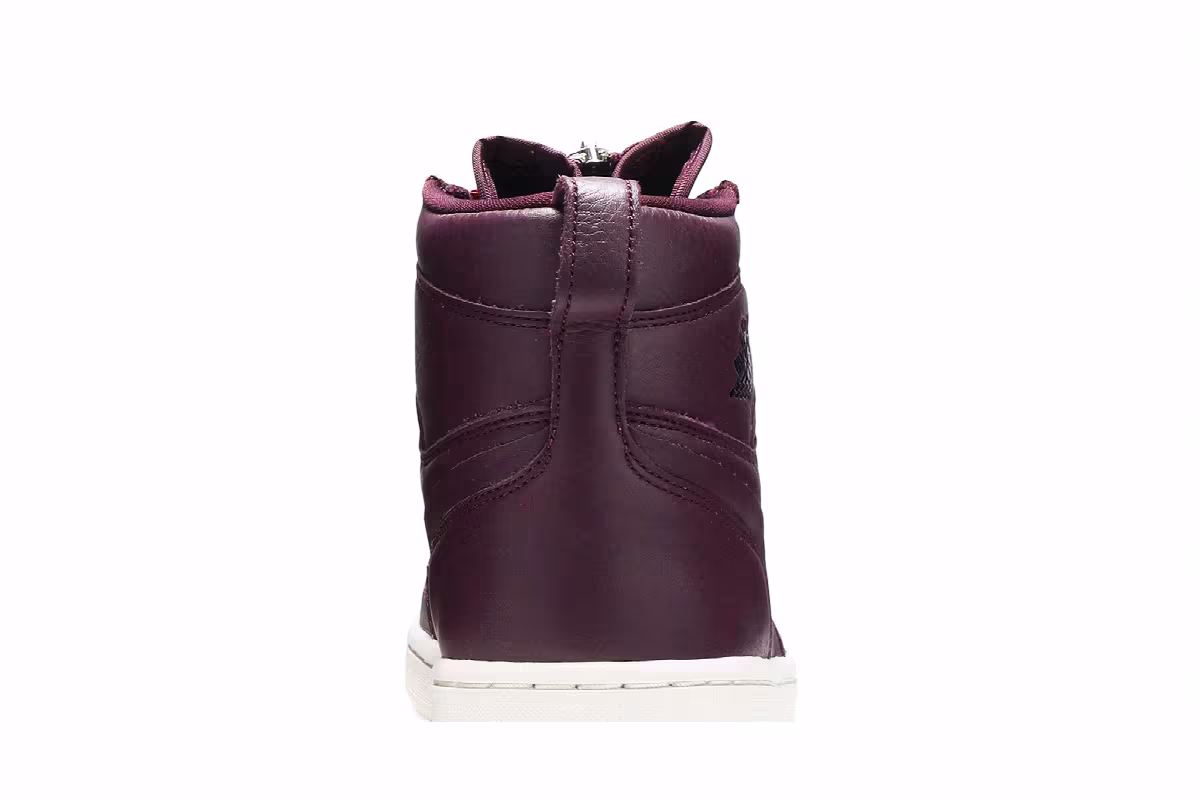 Women's Air Jordan 1 High Zip Bordeaux, view 8
