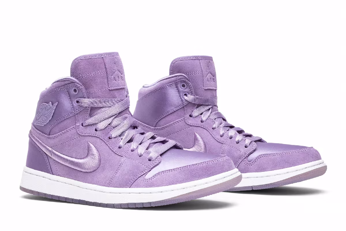 Women's Air Jordan 1 High Season of Her: Orchid, view 9