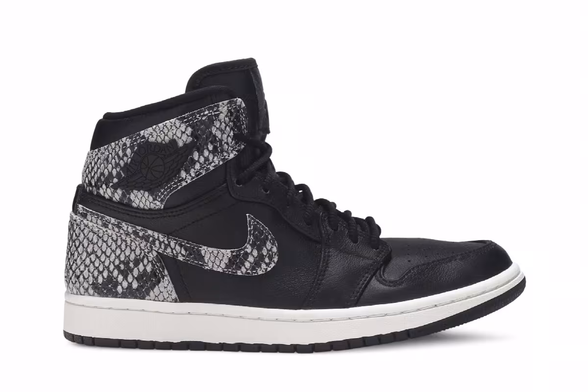 Women's Air Jordan 1 High Premium Snakeskin, view 2