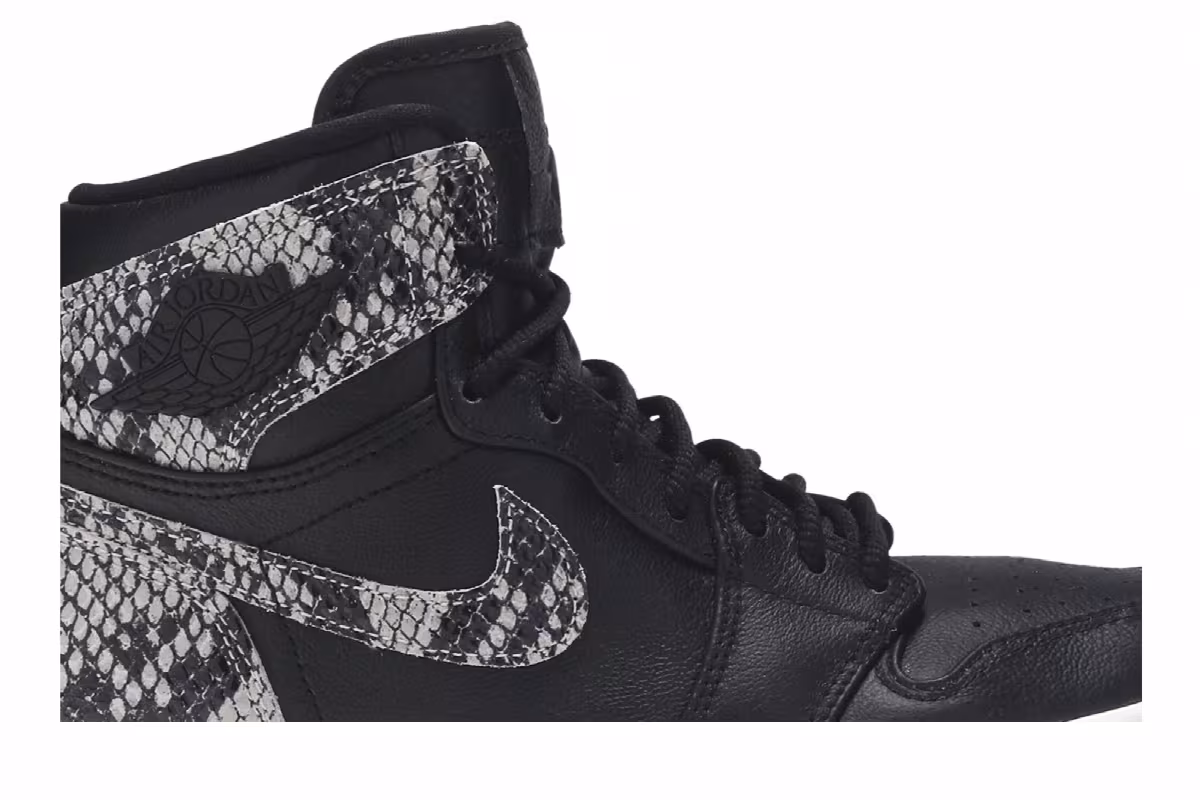 Women's Air Jordan 1 High Premium Snakeskin, view 3