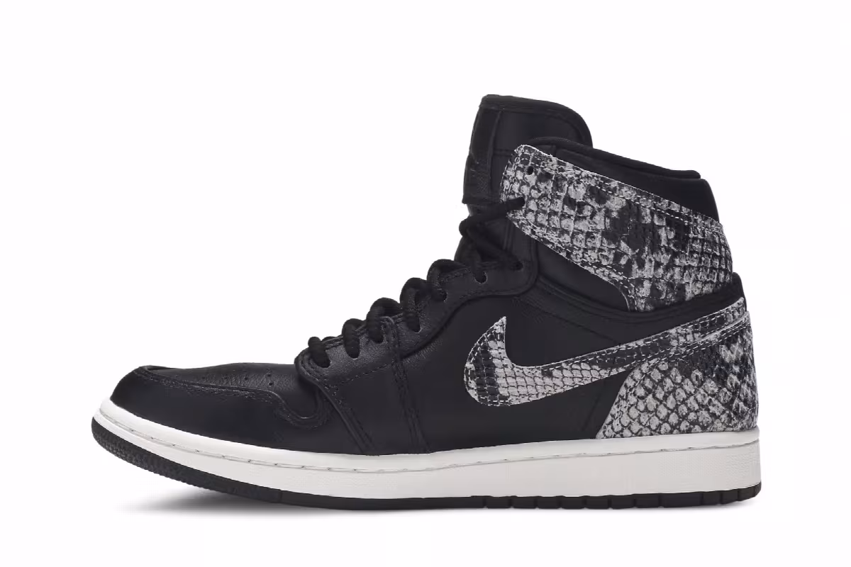 Women's Air Jordan 1 High Premium Snakeskin, view 4