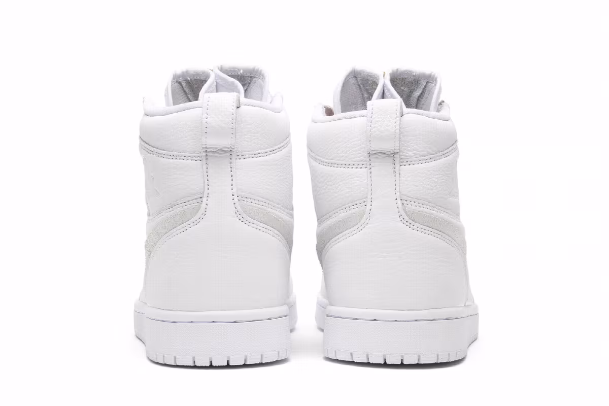 Women's Air Jordan 1 High Zip White, view 7