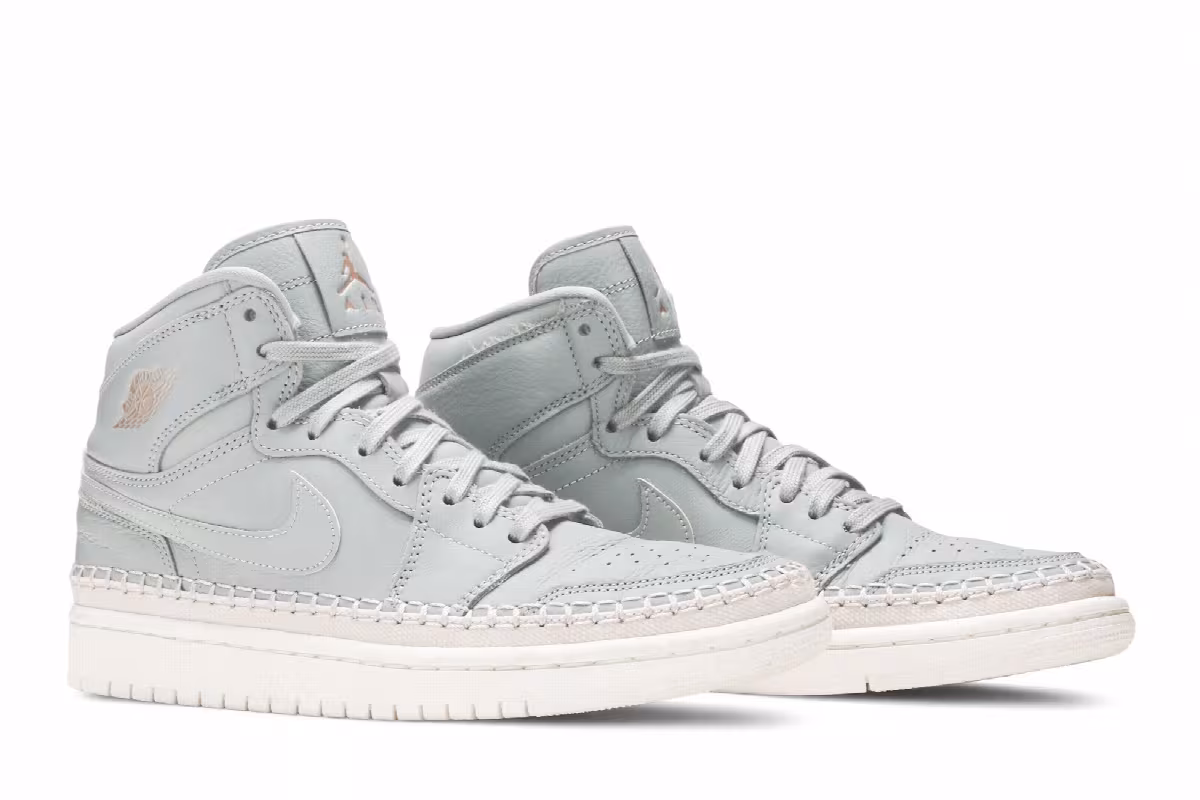 Women's Air Jordan 1 High Premium Mica Green, view 9