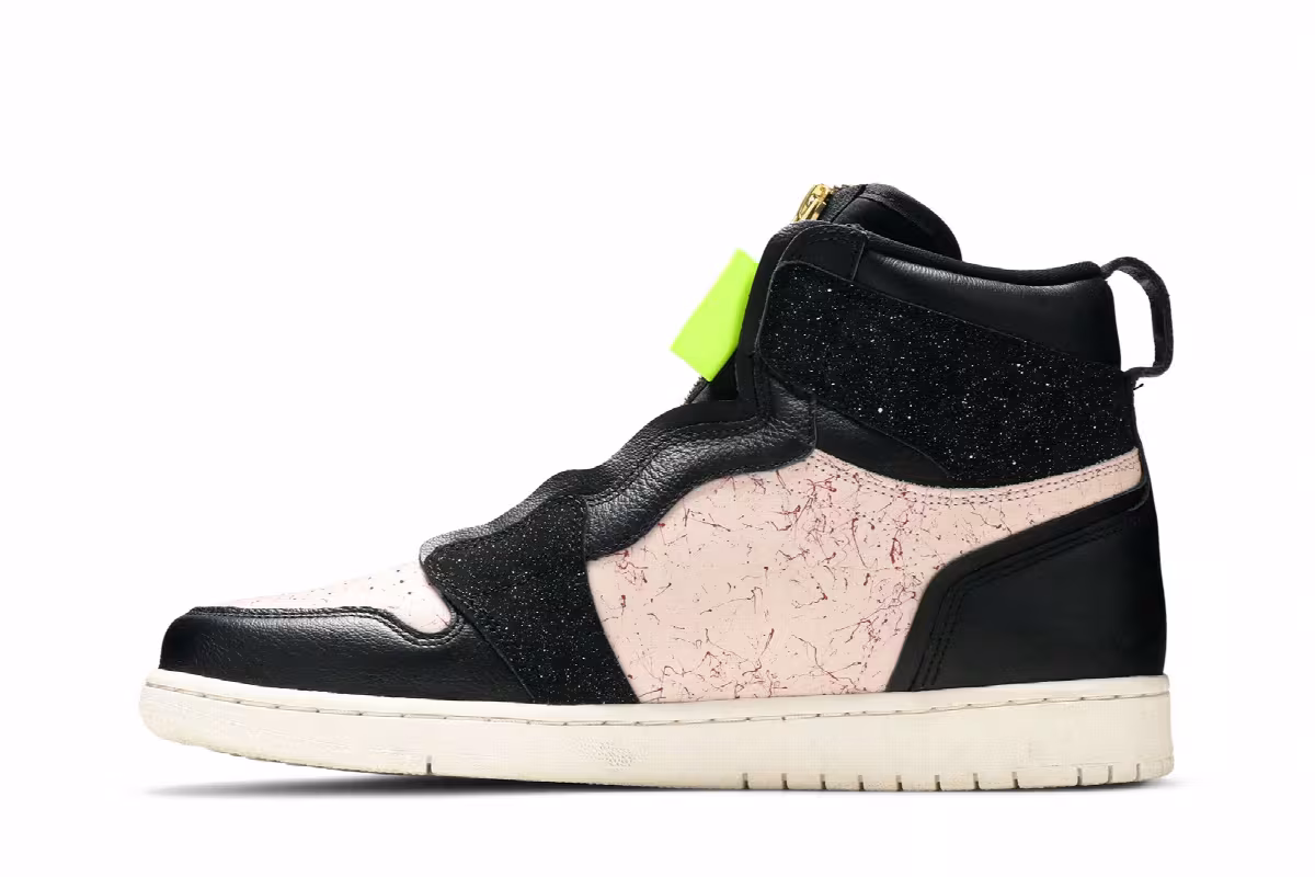 Women's Air Jordan 1 High Zip Silt Red, view 4