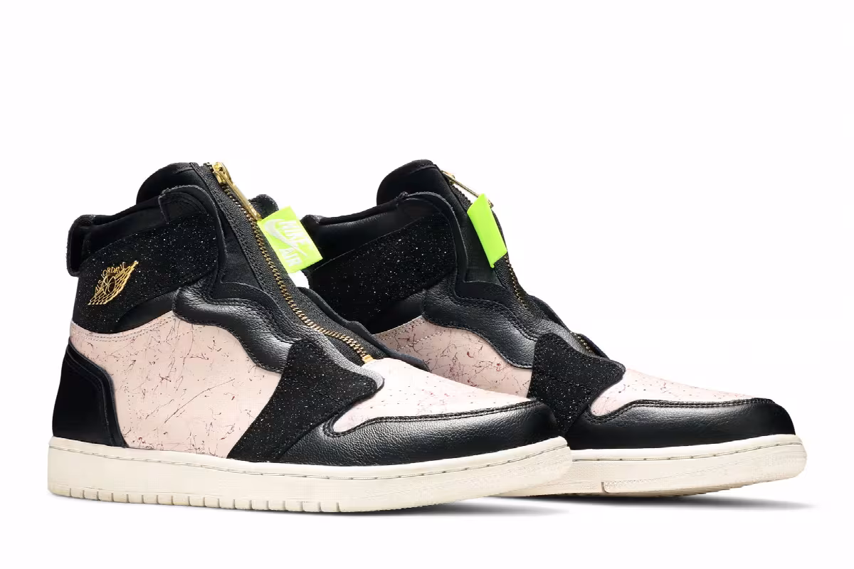 Women's Air Jordan 1 High Zip Silt Red, view 9