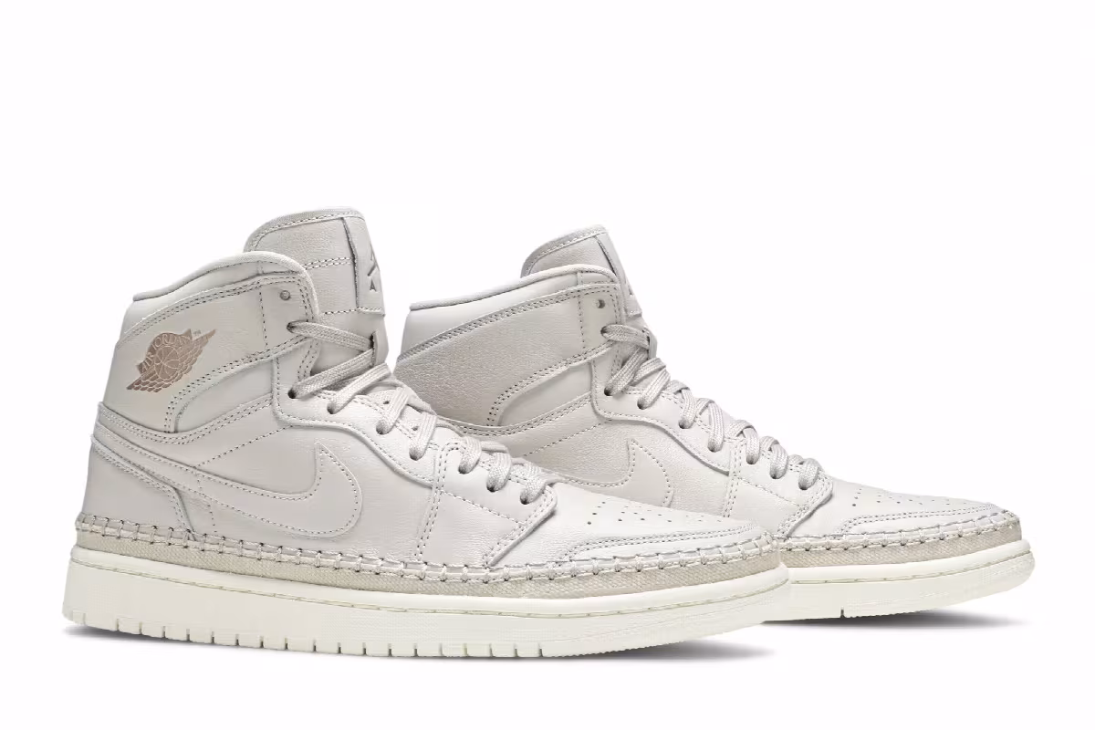 Women's Air Jordan 1 High Premium Desert Sand, view 9