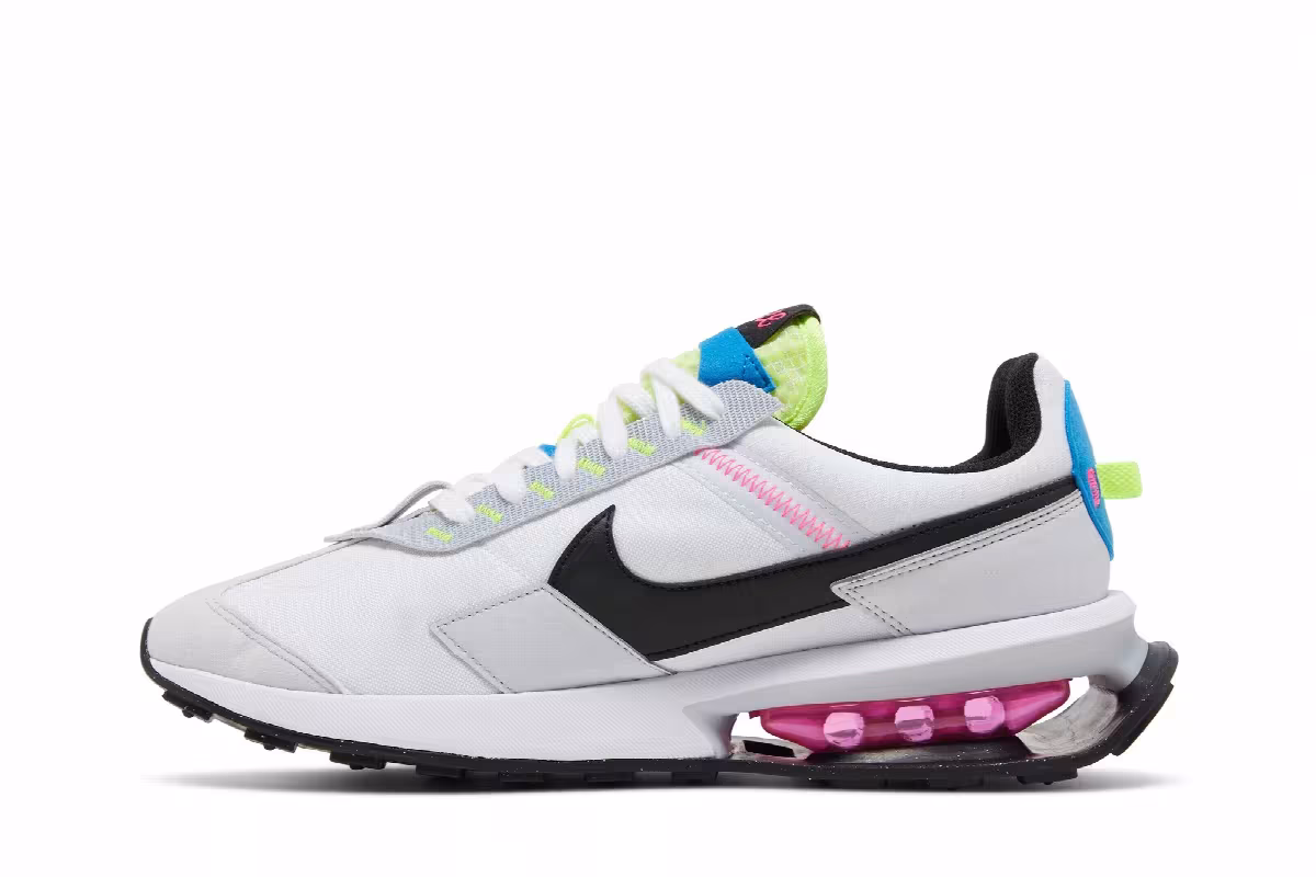 Nike Air Max Pre-Day White Pure Platinum Volt, view 4
