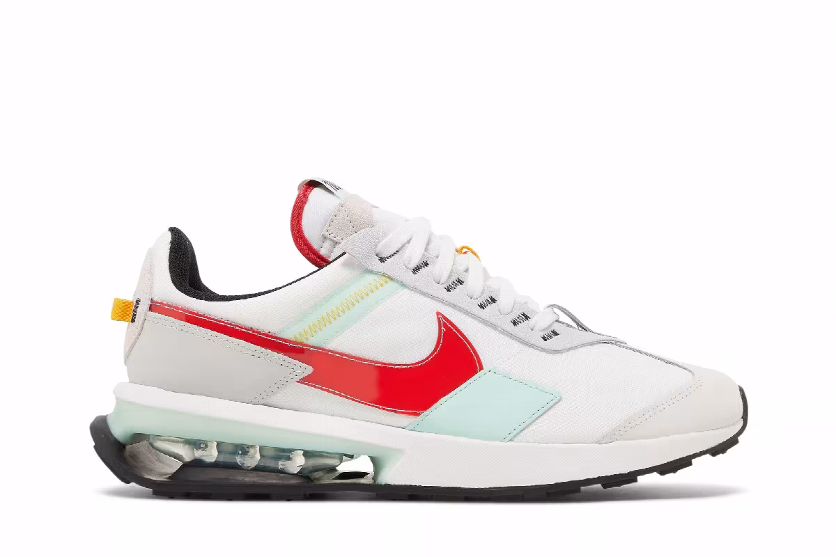 Nike Air Max Pre-Day White University Red, view 2
