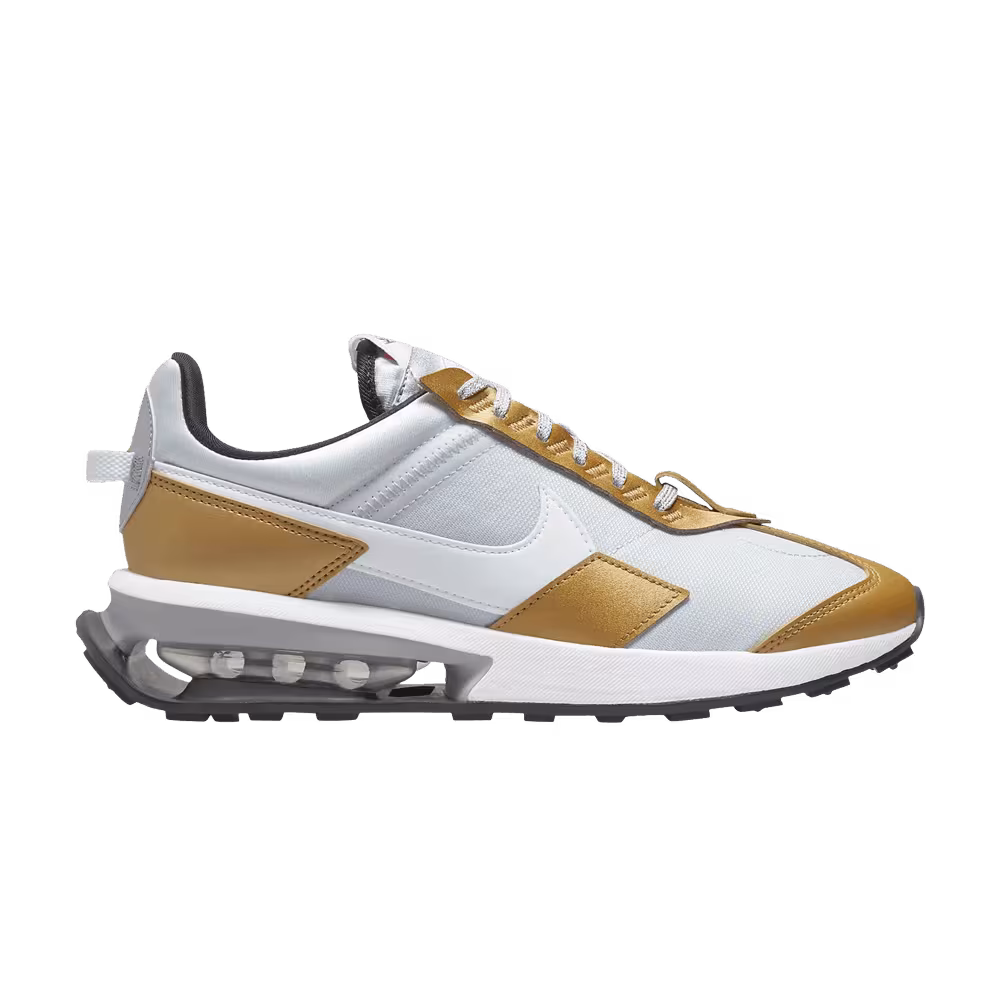 Nike Women's Air Max Pre-Day SE Pure Platinum Metallic Gold
