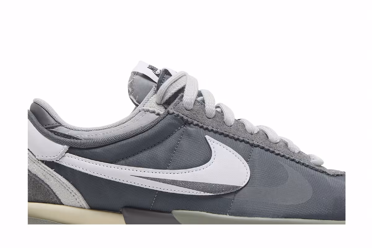 sacai x Nike Zoom Cortez SP Iron Grey, view 3