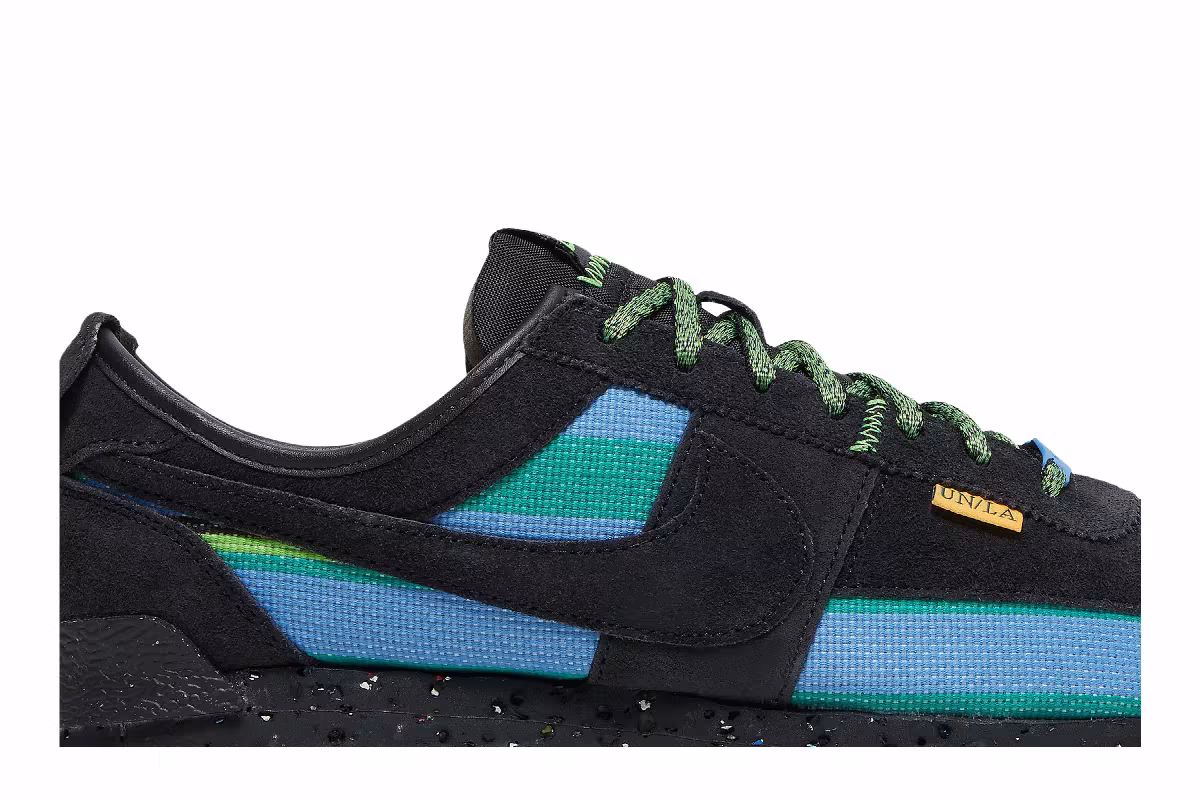 Union LA x Nike Cortez SP Off Noir, view 3