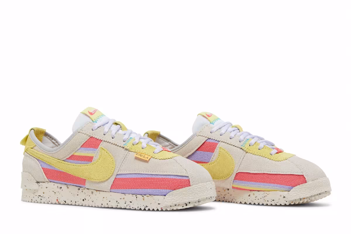 Union LA x Nike Cortez SP Lemon Frost, view 9