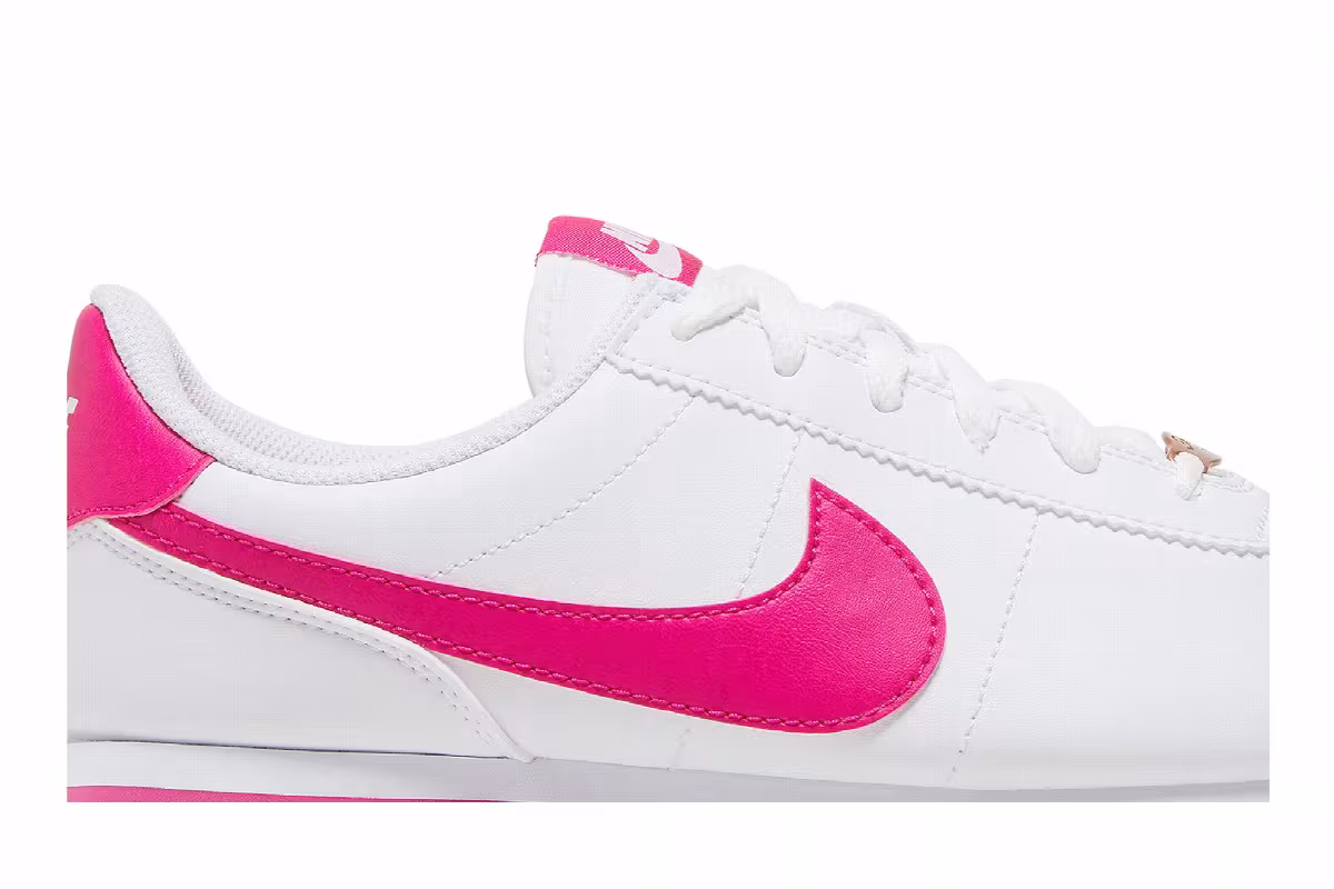 Nike Cortez Basic SL GS White Pink Prime, view 3