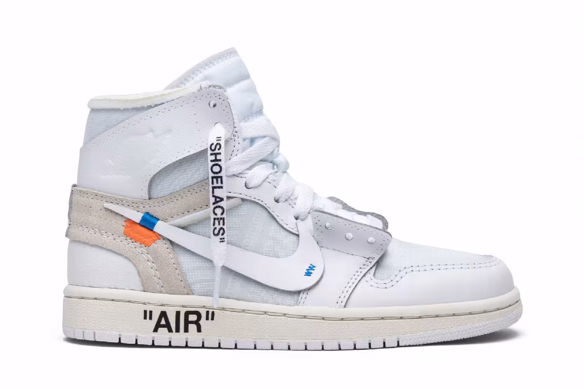 Off-White x Air Jordan 1 High OG BG White 2018, view 2