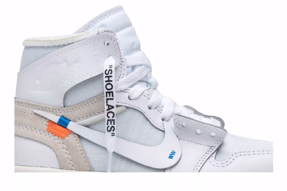 Off-White x Air Jordan 1 High OG BG White 2018, view 3