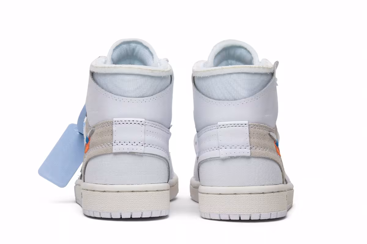 Off-White x Air Jordan 1 High OG BG White 2018, view 7