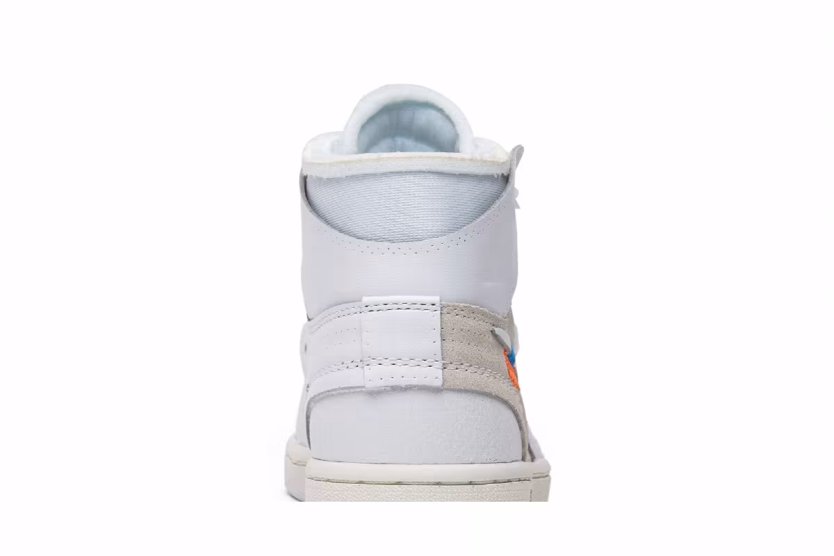 Off-White x Air Jordan 1 High OG BG White 2018, view 8