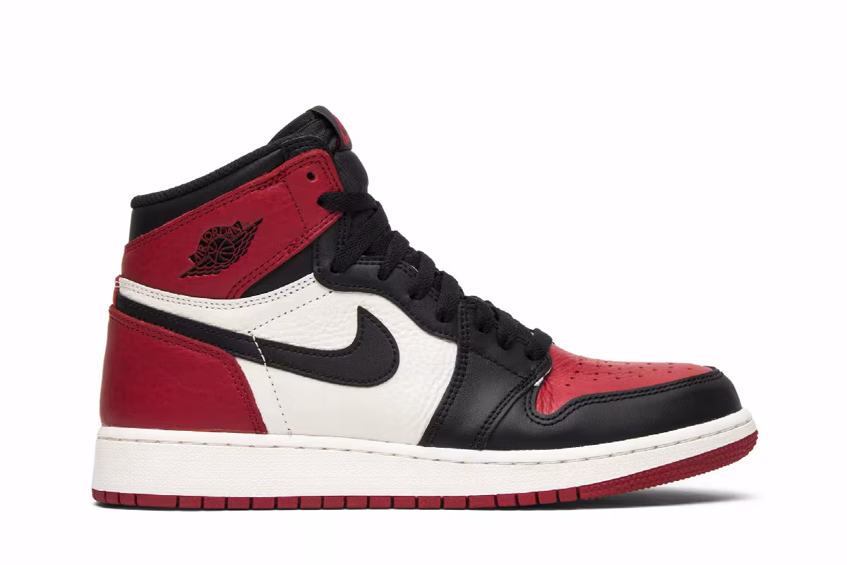 Air Jordan 1 High OG BG Bred Toe, view 2