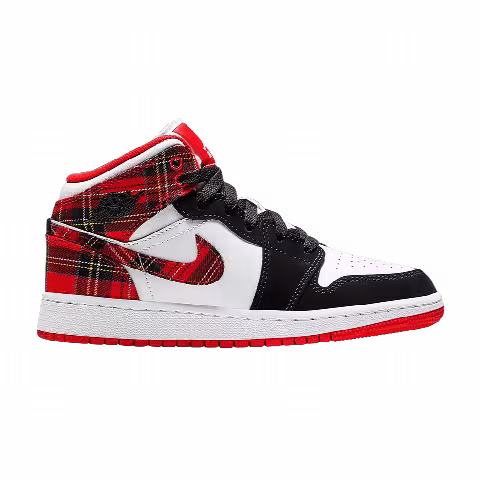 Air Jordan 1 Retro Mid GS 'Bad Santa'