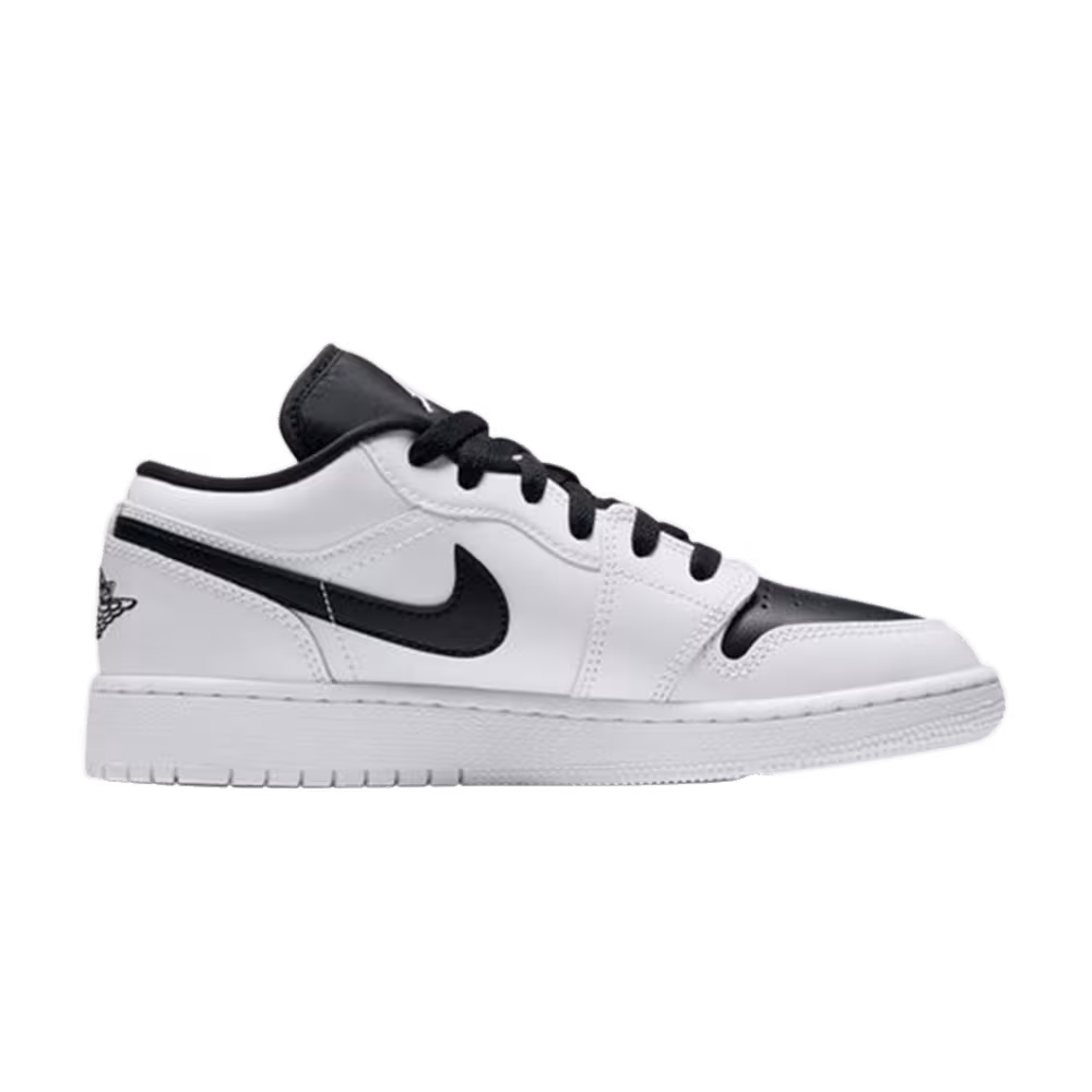 Air Jordan 1 Low GS White Black