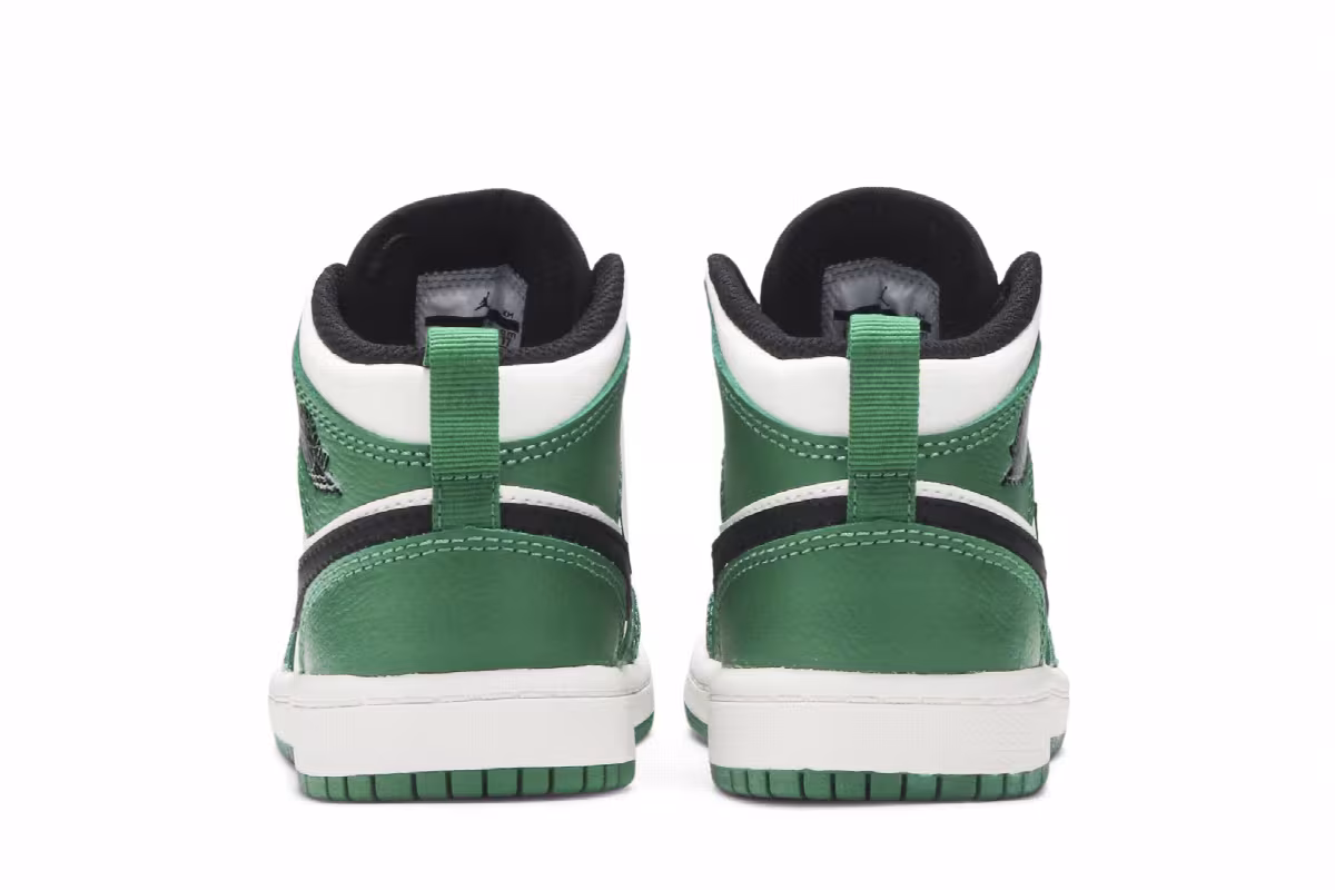 Air Jordan 1 Mid SE PS Pine Green, view 7