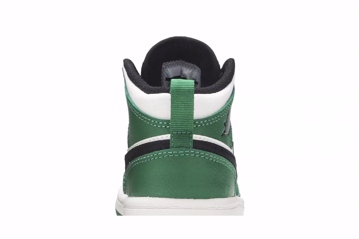 Air Jordan 1 Mid SE PS Pine Green, view 8