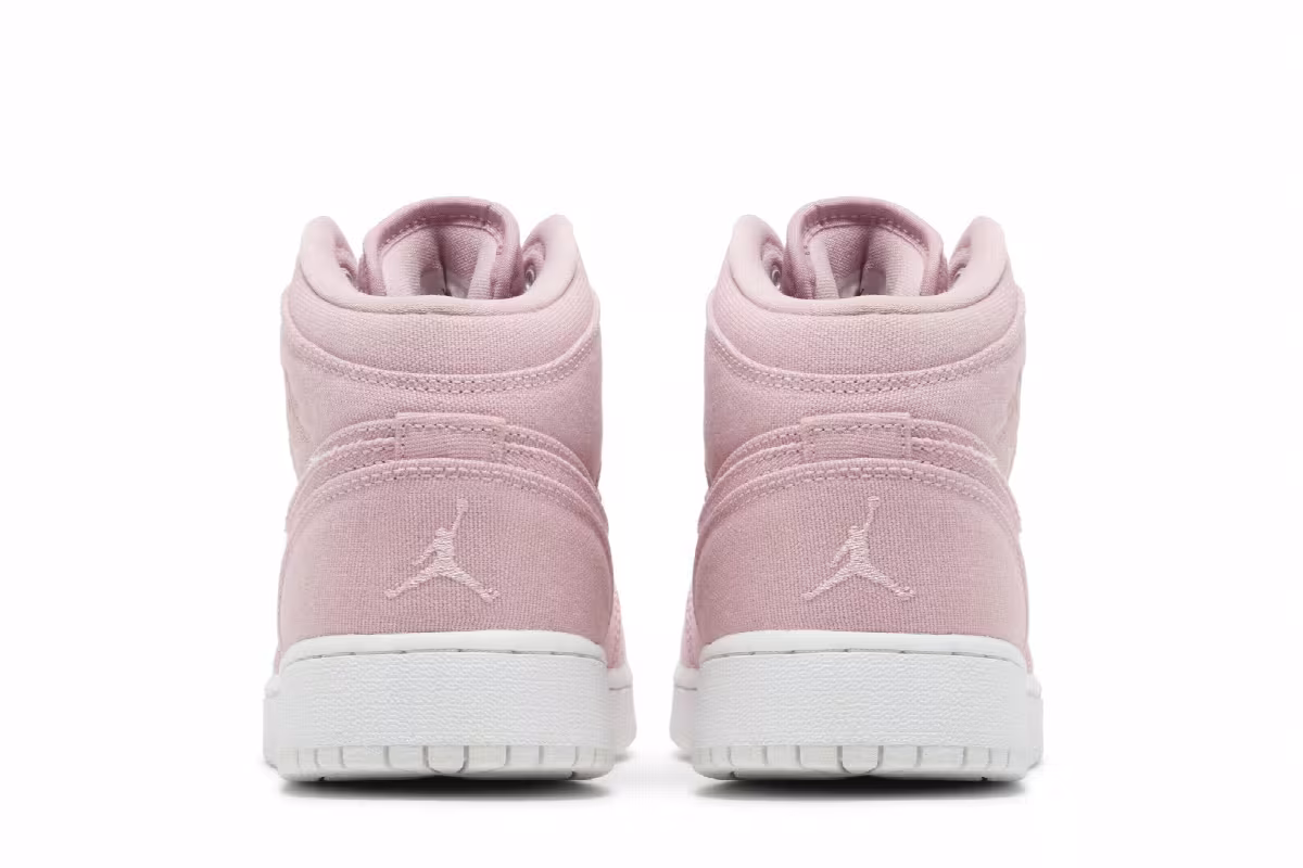 Air Jordan 1 Mid GS Pink, view 7