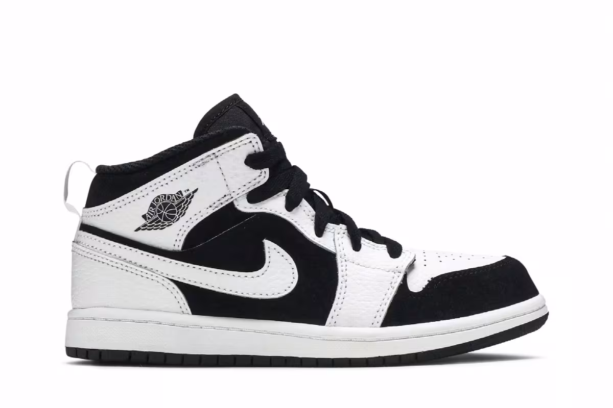 Air Jordan 1 Mid PS Tuxedo, view 2