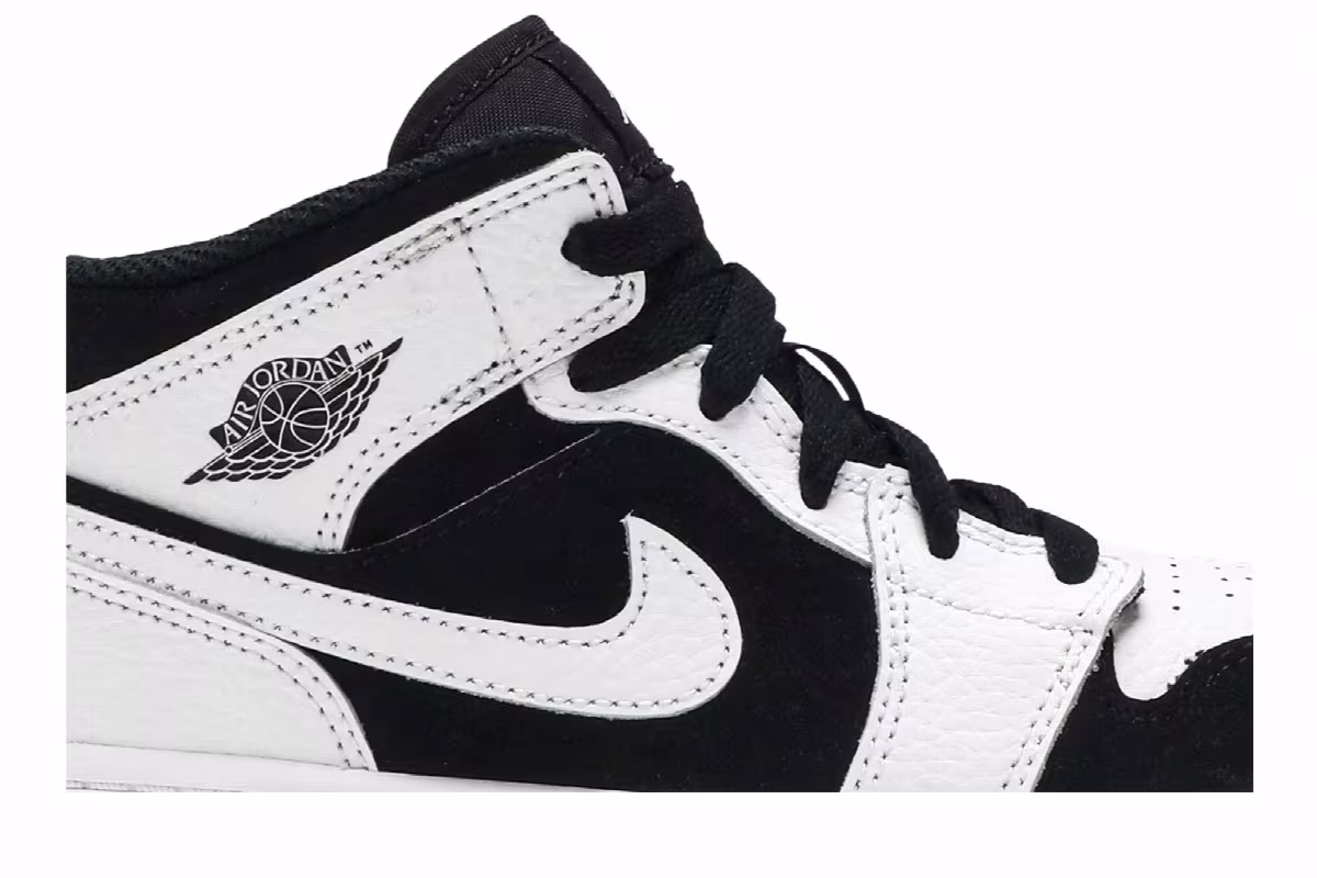 Air Jordan 1 Mid PS Tuxedo, view 3