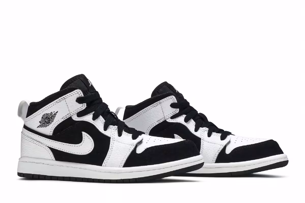 Air Jordan 1 Mid PS Tuxedo, view 9