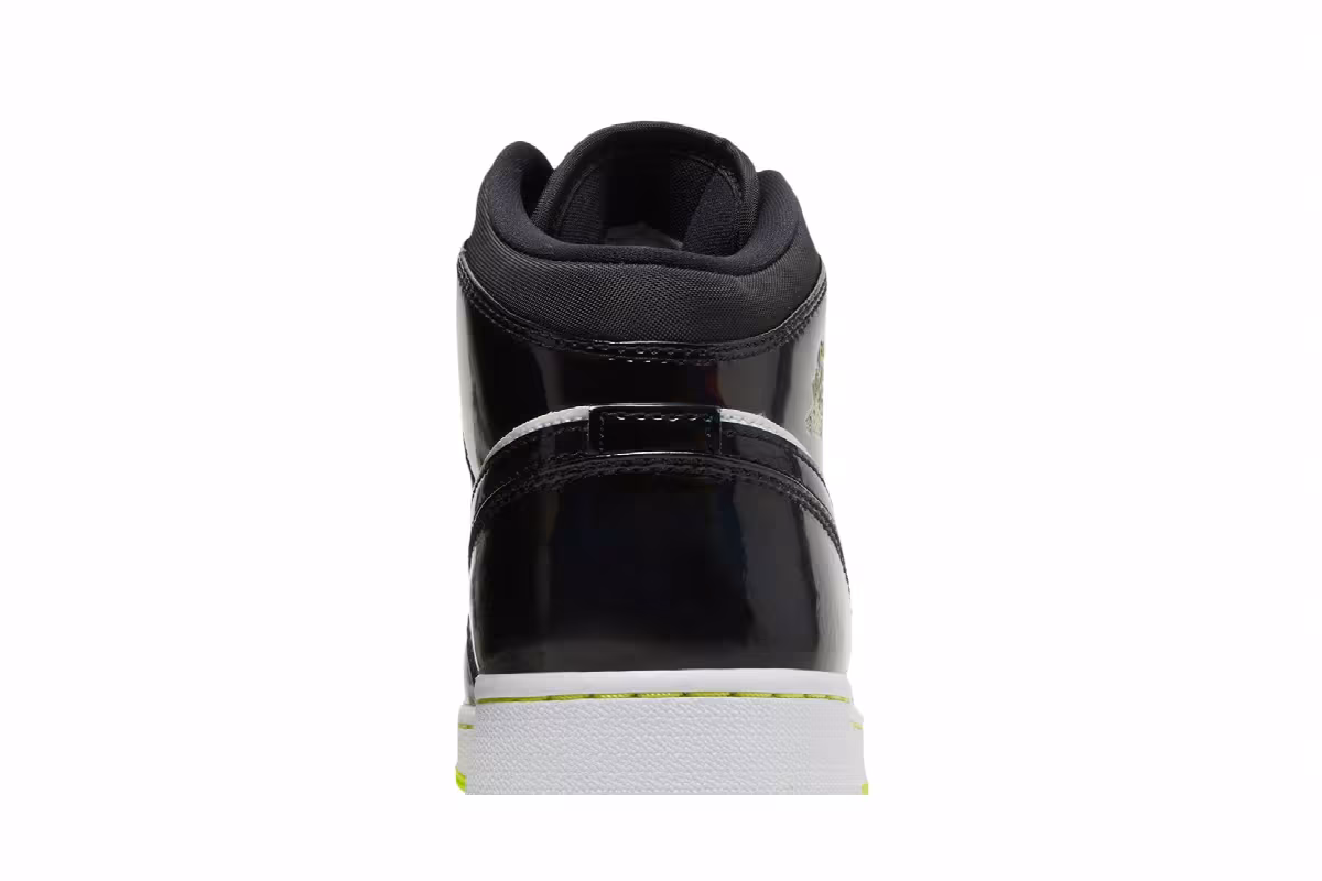 Air Jordan 1 Mid SE GS Black Cyber, view 8
