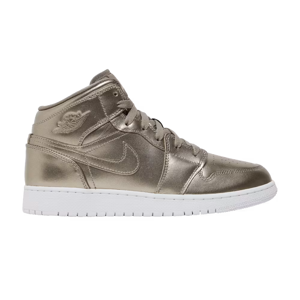 Air Jordan 1 Mid SE GS Sepia Stone