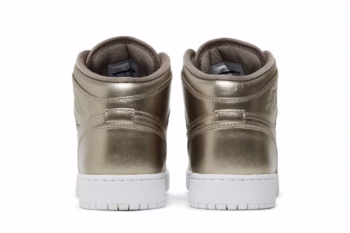 Air Jordan 1 Mid SE GS Sepia Stone, view 7
