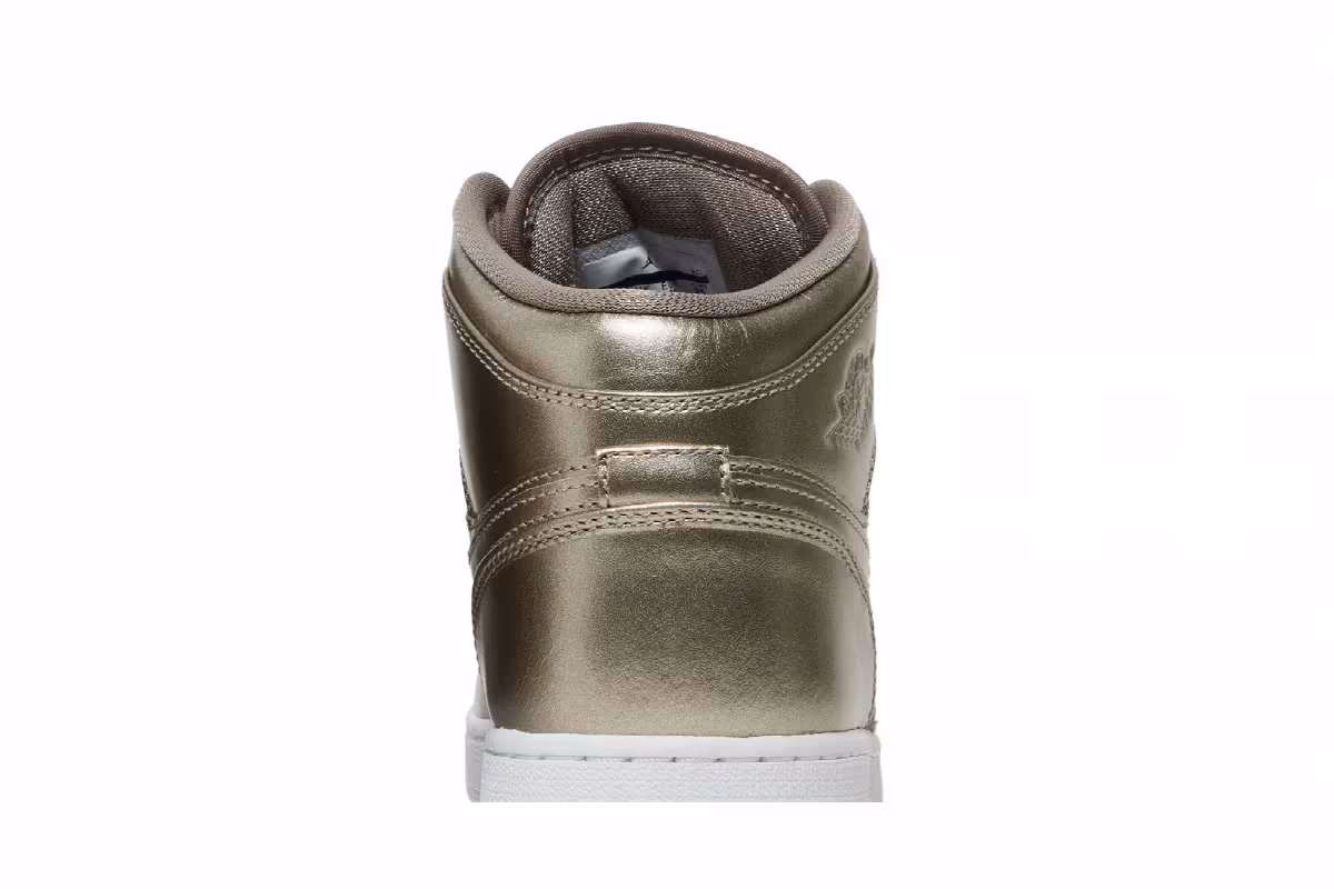 Air Jordan 1 Mid SE GS Sepia Stone, view 8