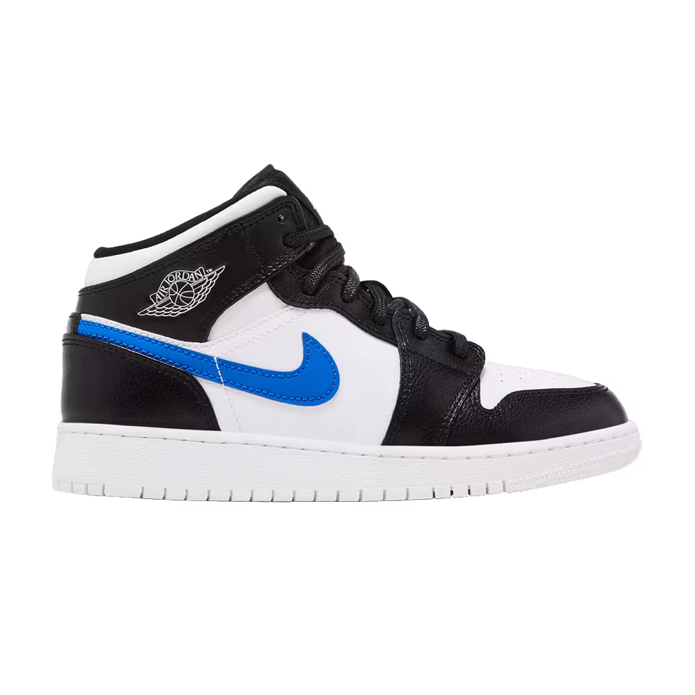 Air Jordan 1 Mid GS Multi-Color Swoosh