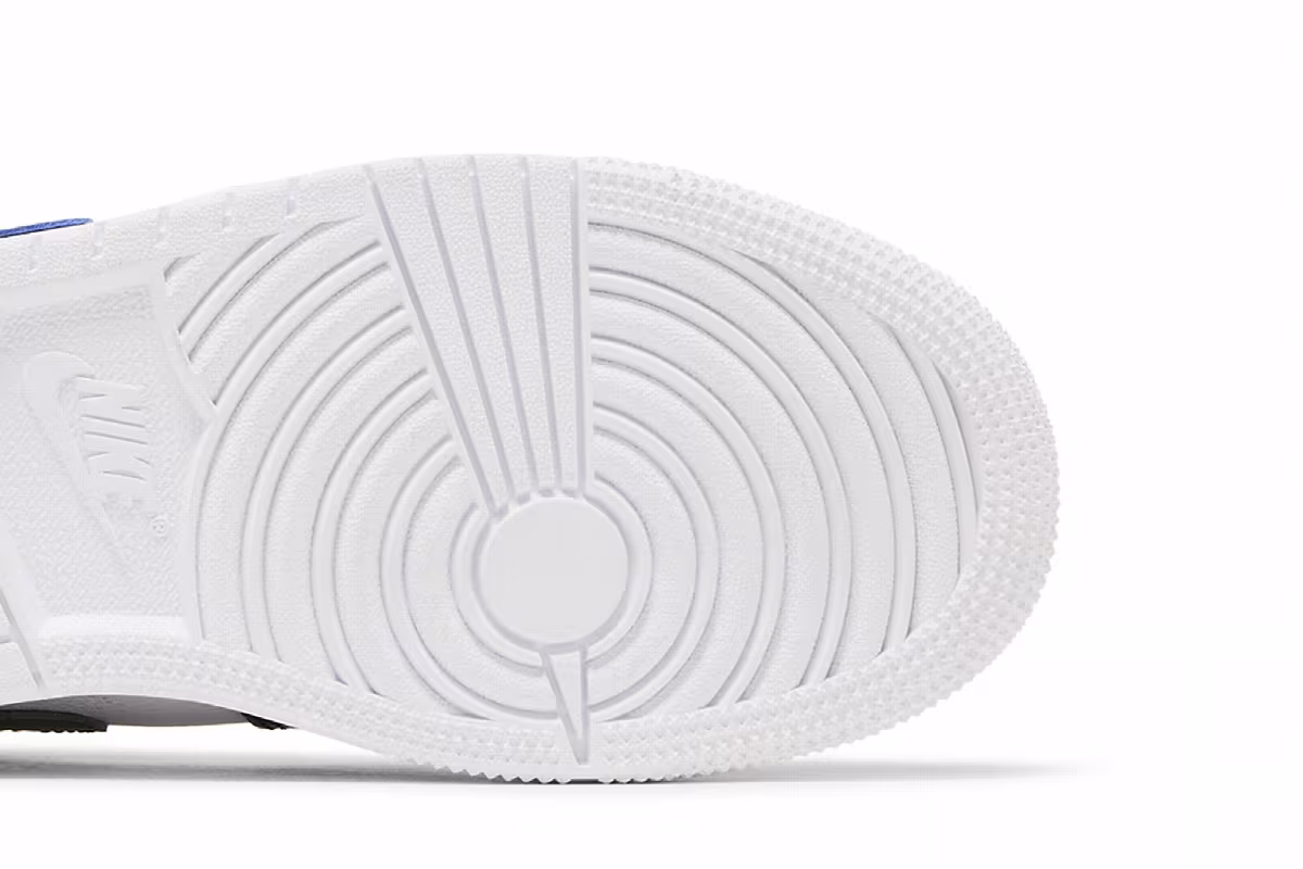 Air Jordan 1 Mid GS Multi-Color Swoosh, view 6