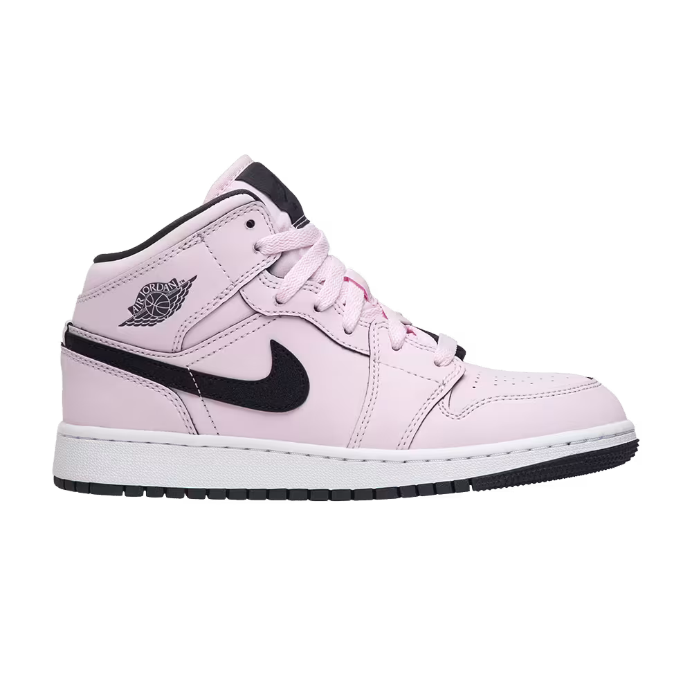 Air Jordan 1 Mid GS Pink Foam