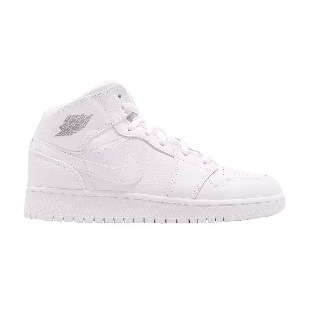 Air Jordan 1 Mid GS Pure Platinum